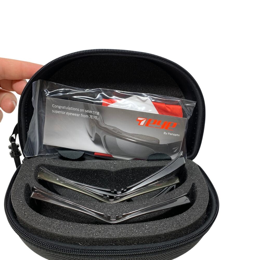 7eye by Panoptx Dual Prescription Insert Frames Case Accessories No Lenses
